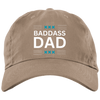 BX001 Embroidered Brushed Twill Unstructured Dad Cap